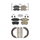 Transit Auto Front Rear Ceramic Disc Brake Pads Kit