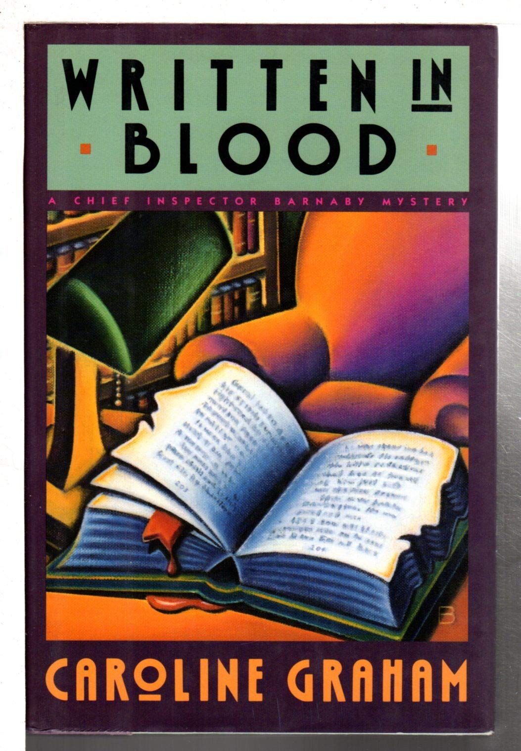 Amazon Written In Blood A Chief Inspector Barnaby Mystery Graham Caroline Police Procedurals