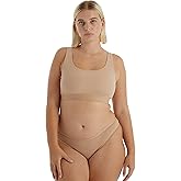 Organic Basics Womens Core Ribbed Cotton Tank Top Bralette