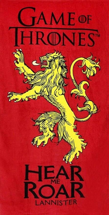 Kk Game Of Thrones Serviette De Bain Serviette De Plage 70 X