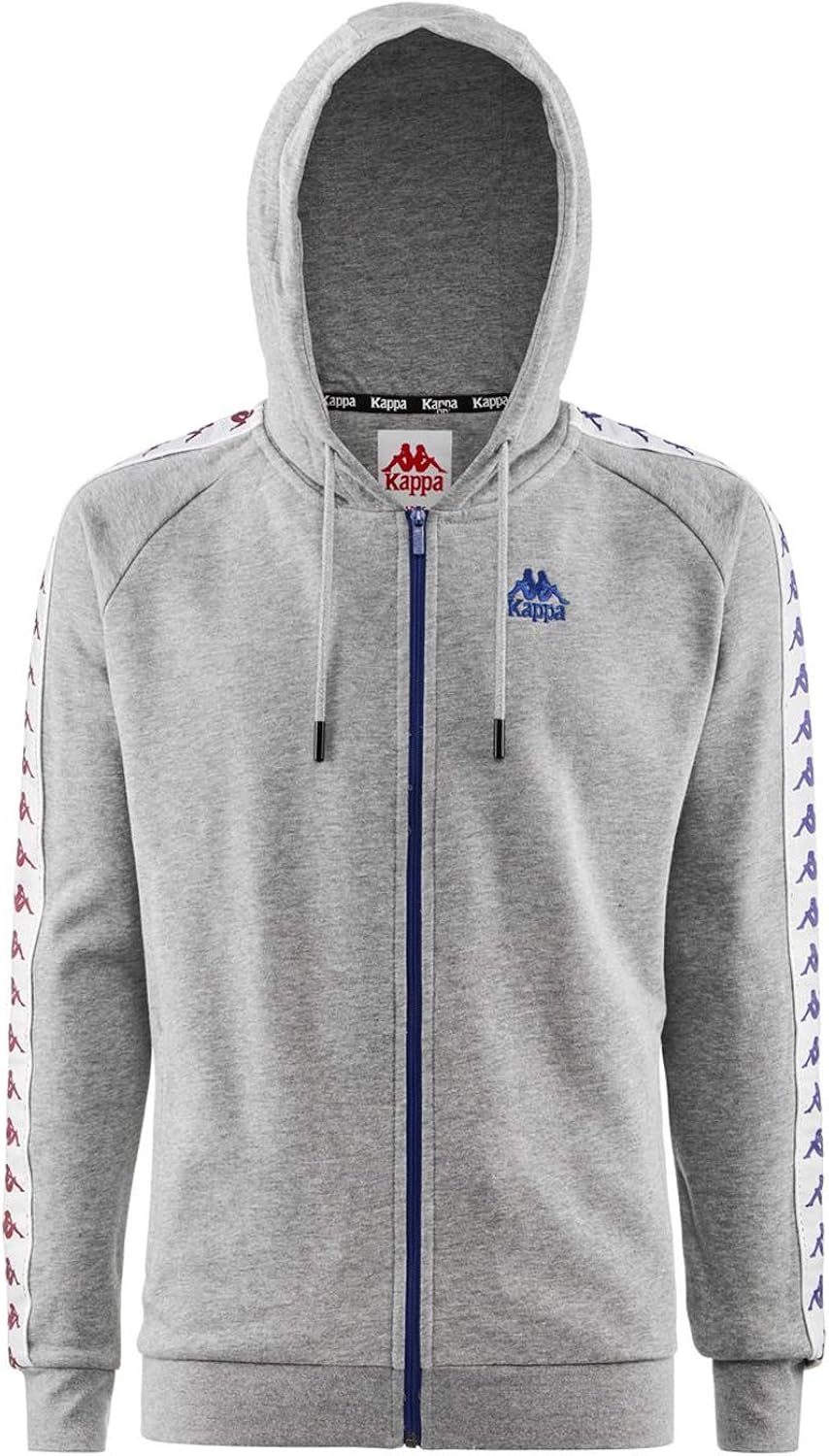 baby blue kappa hoodie