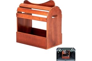 Eccliy Pine Wood Arched Saddle Rack Stand 20" x 12" x 20" Heavy Duty Portable Car Western Saddle Rack with Bottom Shelf Horse Tack Room Supplies Organization Display Saddles(Heightened Semicircle)