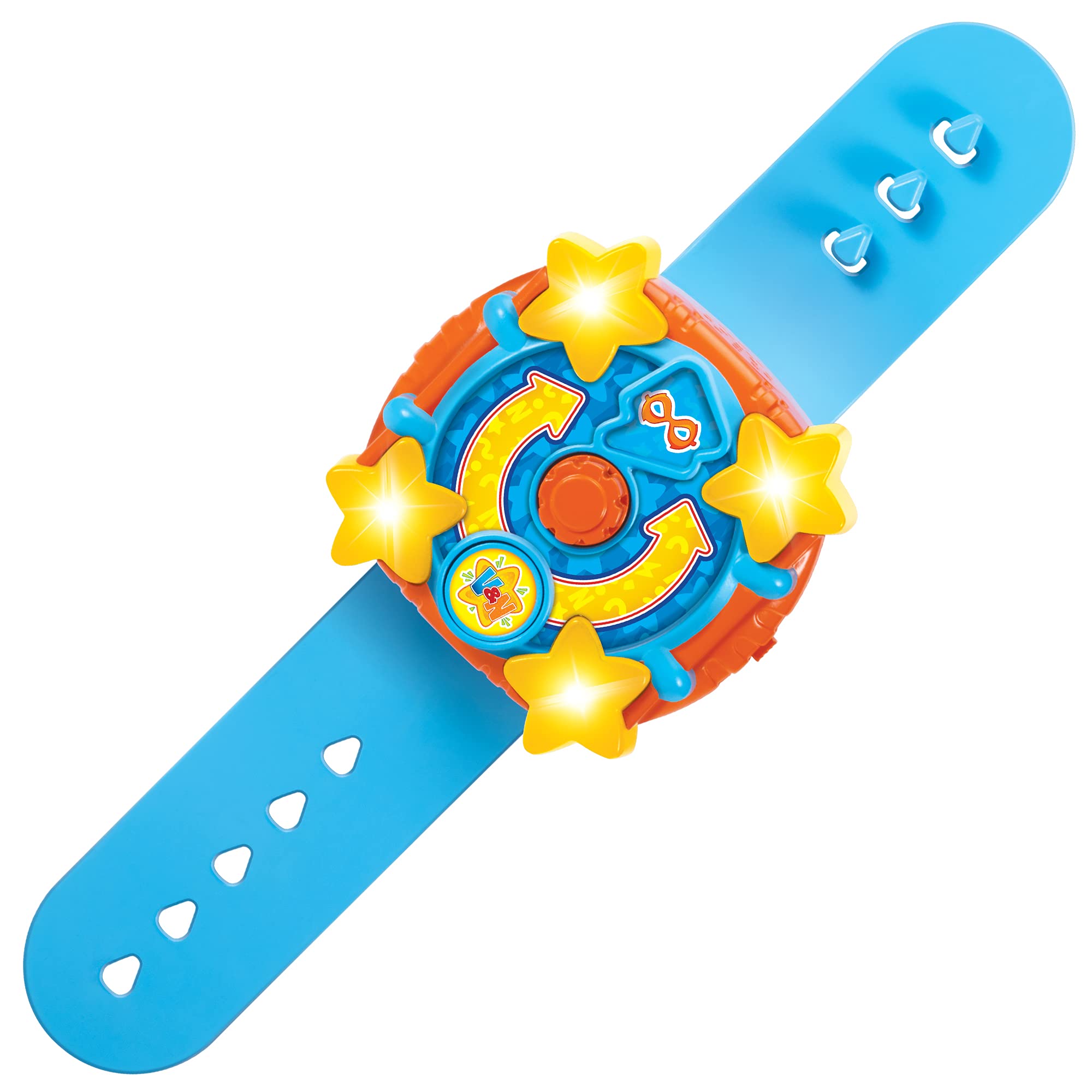 BANDAI Vlad & Niki Adventure Time Watch - Vlad's Adventure Time Watch (Blue Strap)- Toy Watch with Voice and Light Effects for Adventure Play, P57711