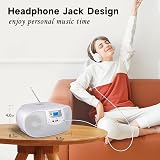 Gelielim Portable CD Player Boombox with Bluetooth FM Radio USB Remote view 5