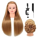 Mannequin Head with Hair 26" Cosmetology Mannequin