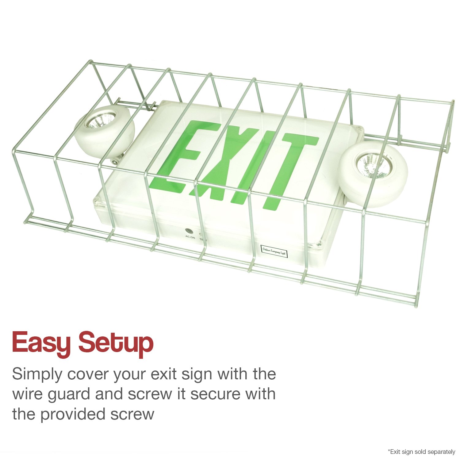 Electrical Wiring Exit Sign