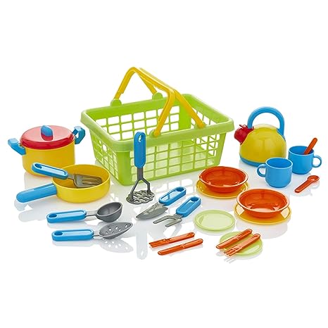 Kiddy Play Kochen & Servieren Küchenkorb Playset