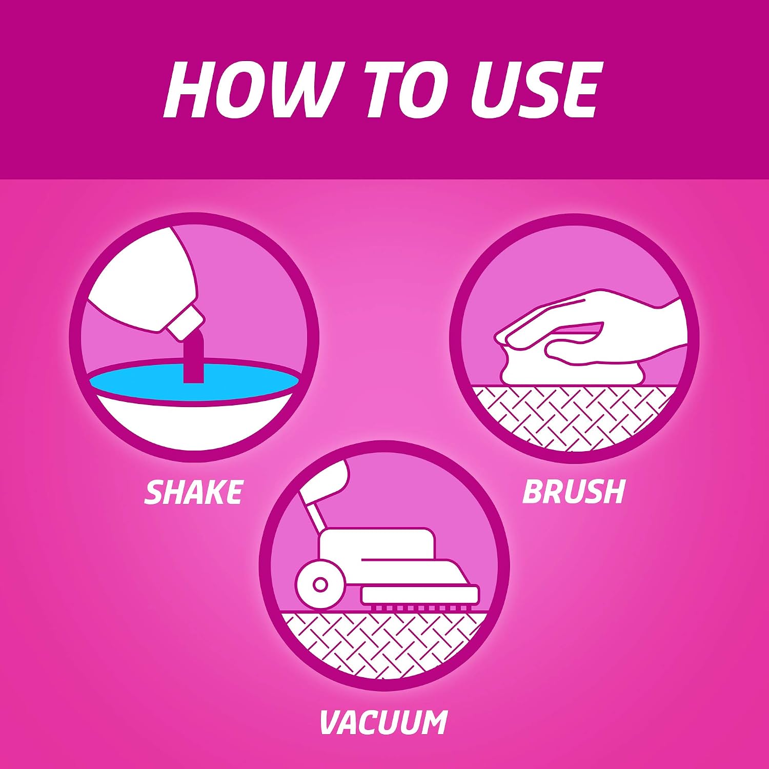 Vanish Carpet Cleaner + Upholstery, Power Liquid Shampoo, Large Area Cleaning, 450 ml, Pack of 3, 450 ml (Pack of 3) - Image 5