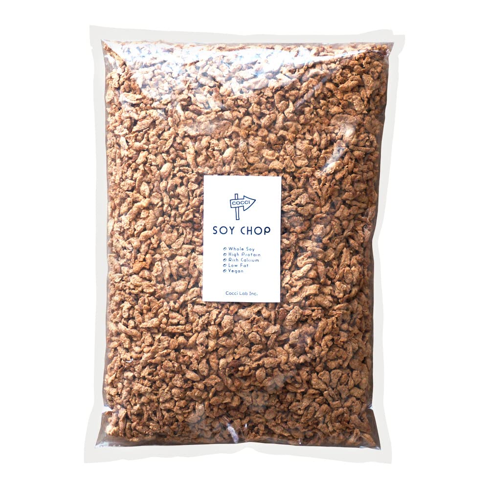 コッチラボ 【お徳用】大豆ミート ソイチョップ 不揃い大豆肉 炒め・煮物に 大容量サイズ 1kg商品画像