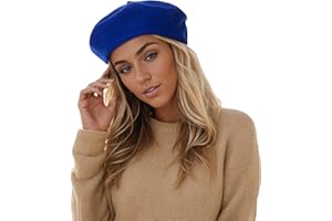 HENGWOYS Women's Beret Hats – Chic French Berets for Women, Premium Wool Beret – A Classic Wardrobe Addition for Stylish Women