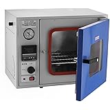 Happybuy 0.9 Cu Ft 23L Vacuum Oven 9℉to 480℉Degassing Drying Oven Vacuum Level: ≤133 Pa (1 mmHg) Drying Sterilizing Oven for Fast and Efficient Drying (23L)