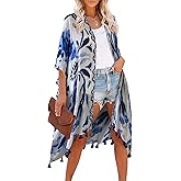 Moss Rose Women Summer Bikini Kimono Bathing Suit Cover Ups for Swimwear