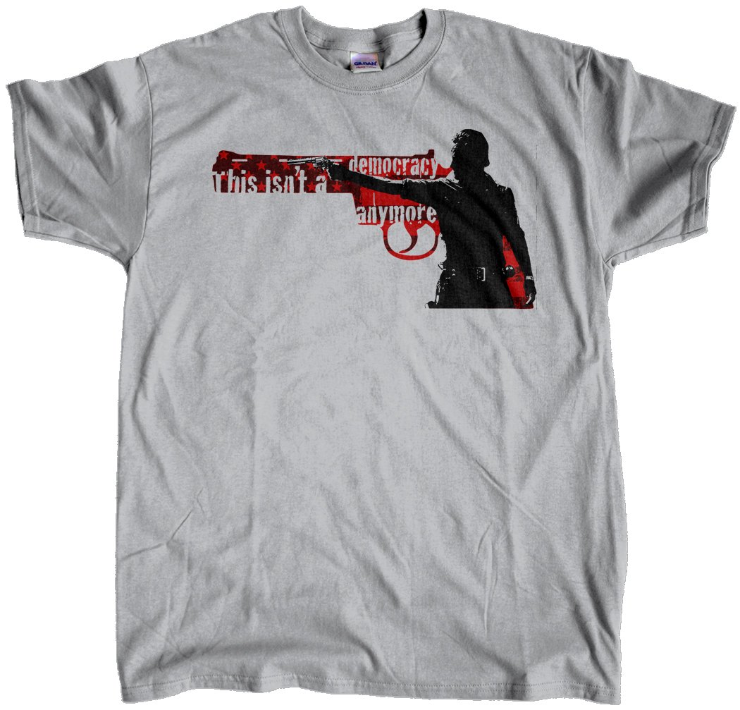 303t Rick Grimes The Walking Dead Regular T Shirt 8312 | Jznovelty