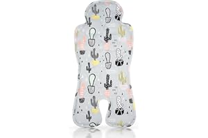 Innokids Car Seat Cooler Pad for Toddler, Reversible Stroller Cooling Pad Liner for Summer, Universal Baby Gel Cooling Cushion Cover, Cradle Pad for Infants and Toddlers, Small