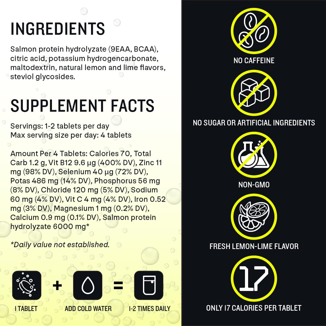 UNBROKEN Amino Energy Tablets with All 9 EAA & BCAA Amino Acids in Free-Form, Amino Acids Supplement for Faster Recovery & Less Muscle Soreness, Post & Preworkout for Men & Women,10 Serv. Lemon/Lime.