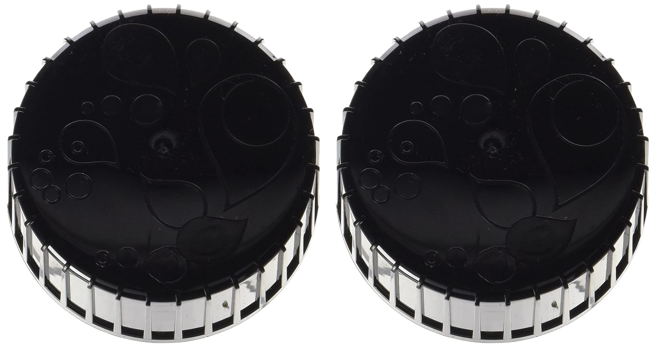 SodaStream Bottle Caps, Black, 2-Pack
