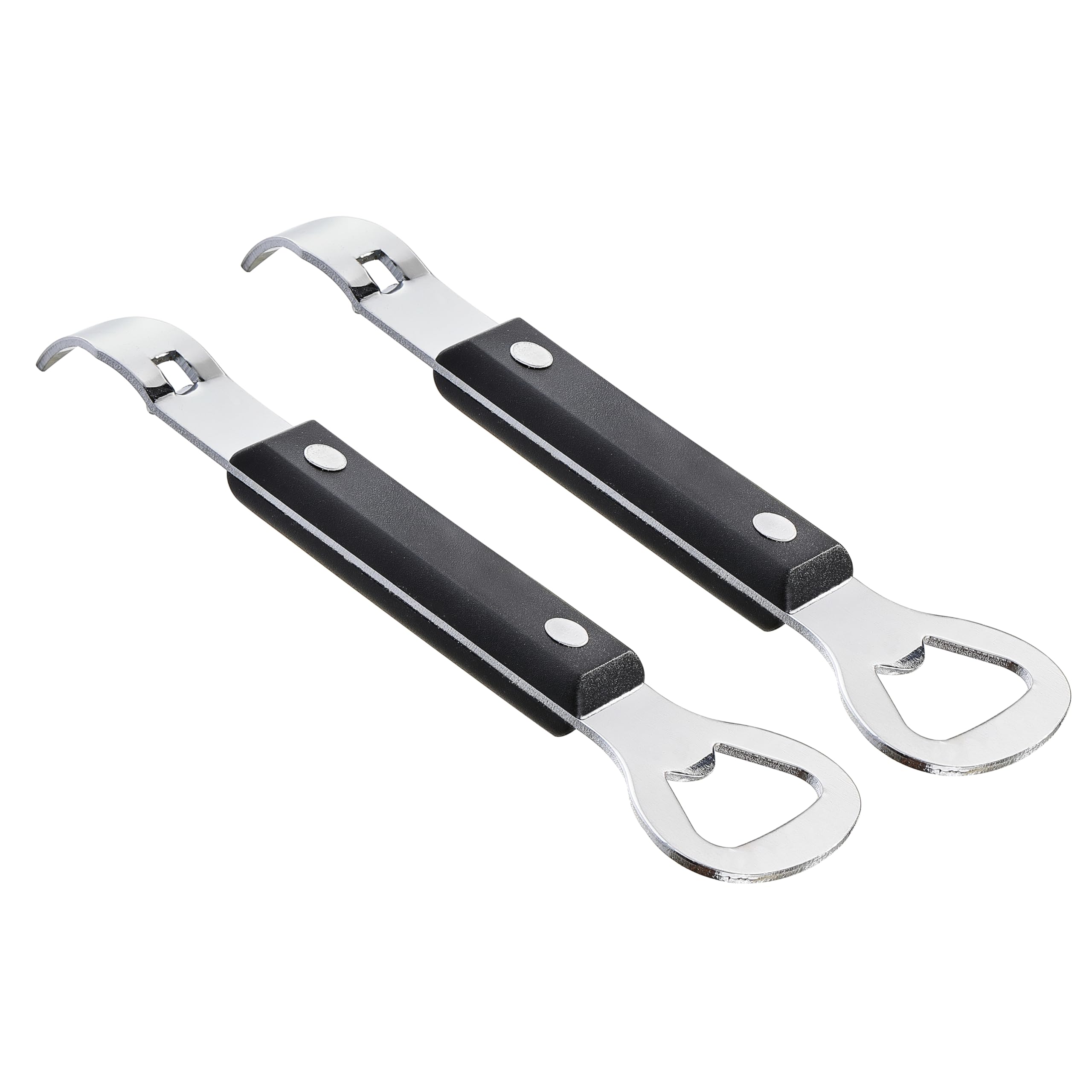 View 1 of 2PCS Bottle Opener, JINLIFA Stainless Steel Manual Can Punch Bottle Cap Beer Bottle Openers, Dishwasher Safe
