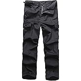 BACKBONE Boys Girls Kids Combat Army Ranger Camping Outdoor camo Cargo Pants Trousers