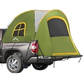 GoHimal Pickup Truck Bed Tent, 5.5-6.0FT Truck Tent for Camping（Green） | Portable,Double Layer,Waterproof PU2000mm