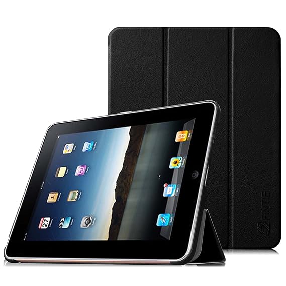 Fintie Apple iPad 1 Hülle Case - Ultra-schlank superleicht Ständer SlimShell Cover Schutzhülle Etui Tasche für iPad 1st Gener