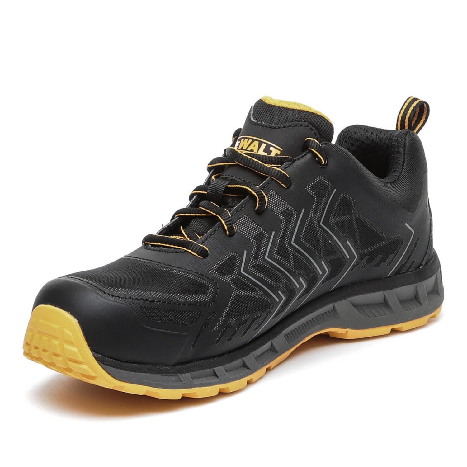 Mountain Warehouse DEWALT Men's Fargo Safety Trainer | Steel Toe Cap | SB SRA Rated | Comfort Fit | Black UK11