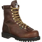 Georgia Boot Men's Lace-to-Toe Steel Toe Waterproof Work Boots