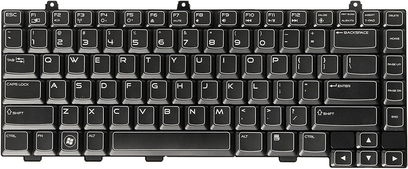 New for Alienware M14x R2 PK130ML1A00 NSK-AKV01 0VPP86 US backlit Keyboard