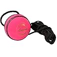 SS Legend Hanging Ball for Bat Knocking and Practice, Building Hand Eye cordination with Reaction String - with Threaded Seam (Red/White/Pink) Color