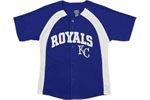 Outerstuff MLB Youth Boys (8-20) Team Color Button Down Baseball Jersey