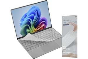 [Not for Laptop 13.8"/15"] Keyboard Cover Protector Skin for Microsoft 2025 Surface Laptop (Copilot+ PC) 13", Ultra Thin Prot