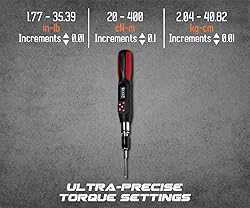 Tapha Tools Digital Torque Screwdriver 1.77-35.39