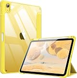FINTIE Hybrid Case for iPad A16 11th Gen 11 inch & iPad 10th Gen 10.9 Yellow