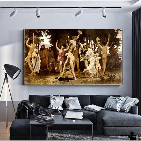 Creación al óleo de Adam Pinturas sobre lienzo en la pared Arte de ...