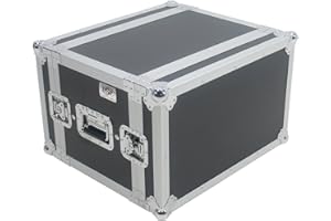 ELITE CORE 6 Space (6U) ATA Rack Effects Road Shock Mount Case (14" Deep)