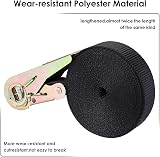 TLGREEN 10 Pack Ratchet Tie Down Straps 6m Heavy Duty 800 kg Endless Belts view 5