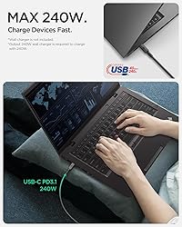 Spigen ArcWire 240W 140W 100W USB-C to USBC Cable