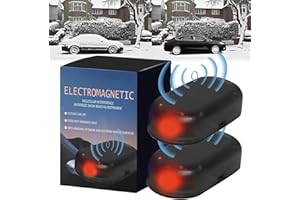 ZANWANXIN Lot de 2 appareils antigel électromagnétiques pour voiture - Ondes électromagnétiques - Dispositif anti-gel et de d