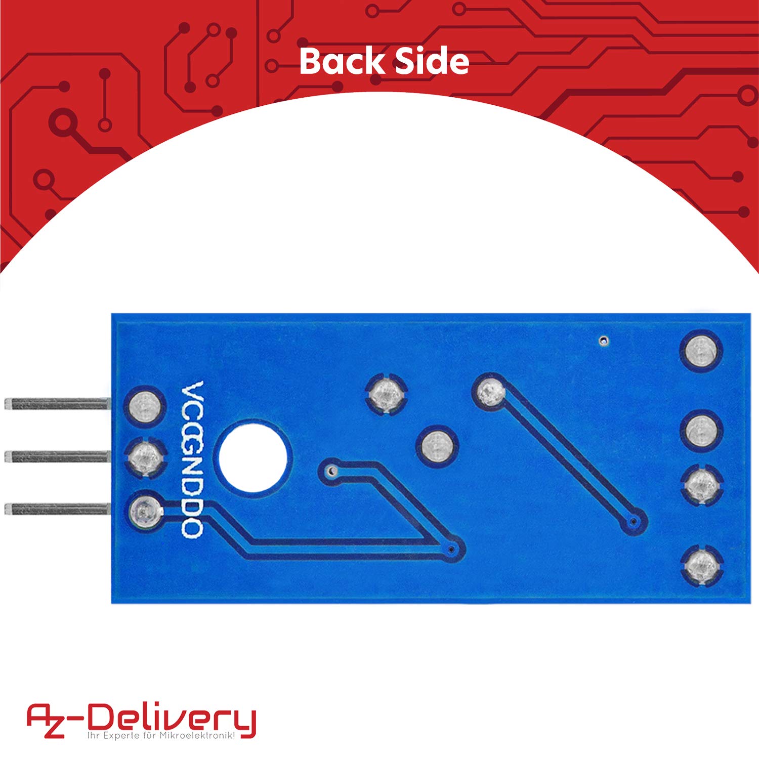 AZDelivery SW420 Vibration Sensor Module compatible with Arduino Including E-Book! - Image 4
