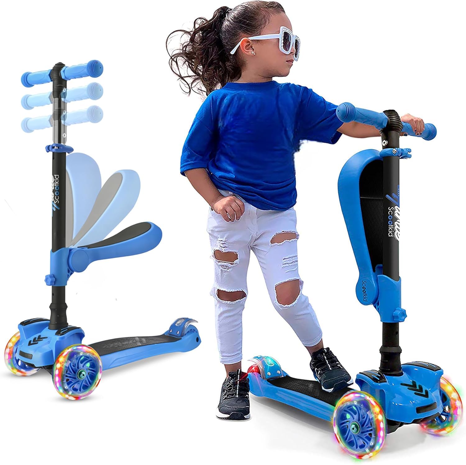 Hurtle 3 Wheeled Scooter for K...