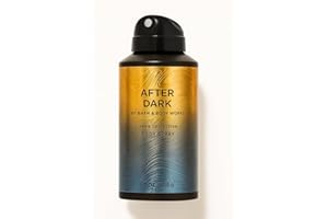 Bath & Body Works After Dark Body Spray for Men, 3.7 fl oz – Amber & Smooth Suede Scent, All-Day Freshness, Lightweight Body Mist