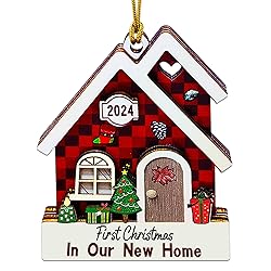 JUNQIU New Home Ornament 2024- Housewarming Gifts