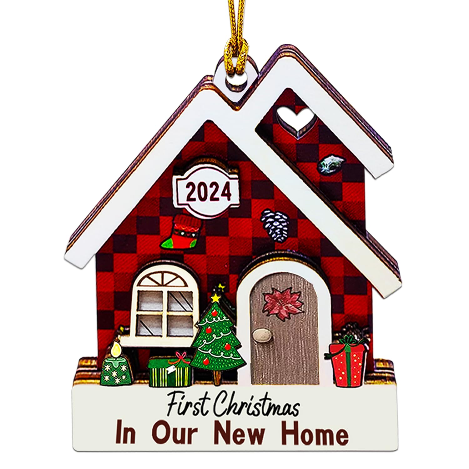 JUNQIU New Home Ornament 2024- Housewarming Gifts