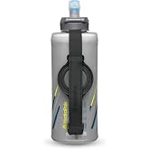 HydraPak SkyFlask Speed Insulated Handheld Running Water Bottle (500ml) | Collapsible, Adjustable Strap, Lightweight, Spill-Proof Cap, Fast Refills, High Flow, Ambidextrous, for Running