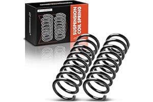 A-Premium 2Pcs Front Suspension Coil Spring Set Compatible with Lincoln Town Car 1981-1990, Mark VI 1980-1983 & Ford Crown Vi
