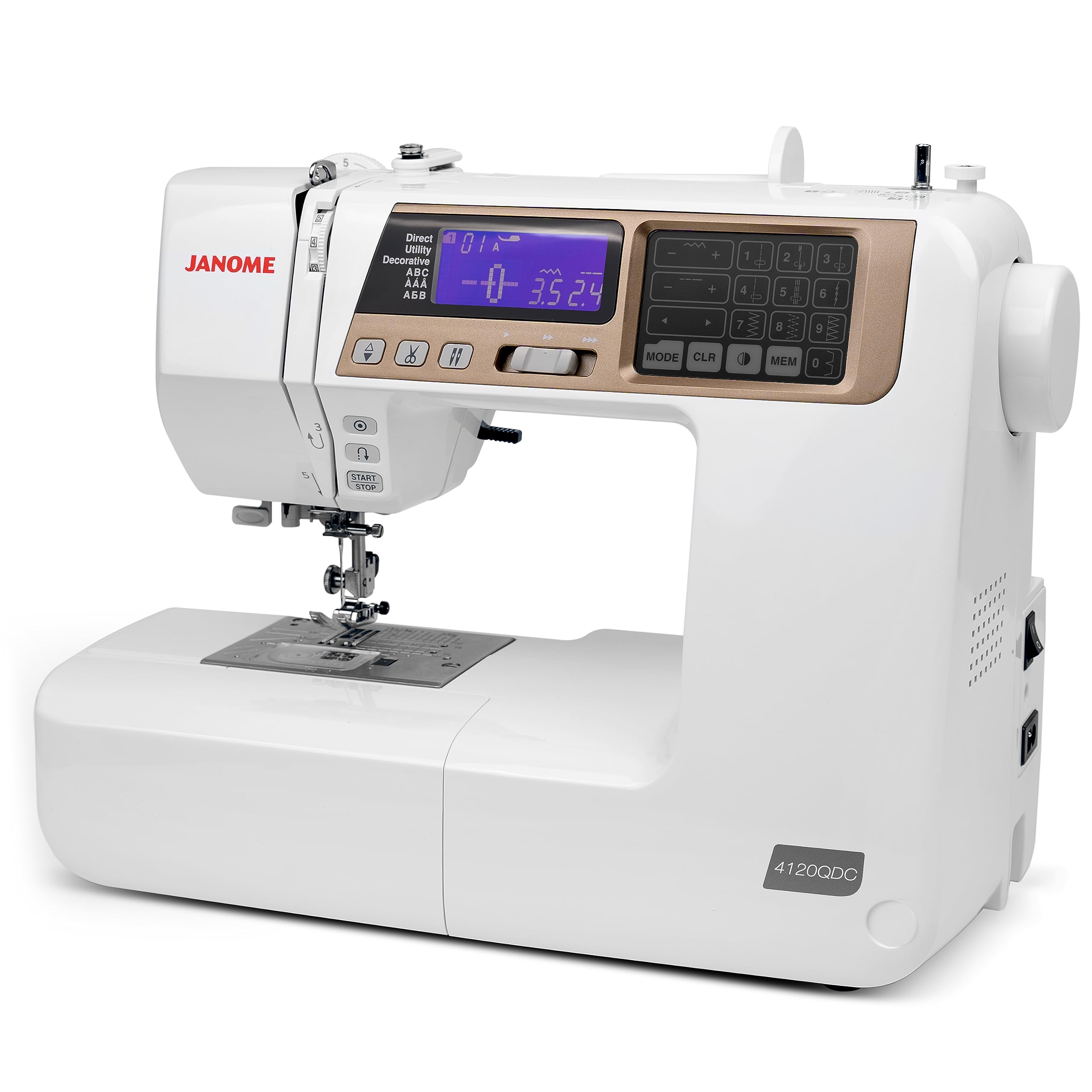 Janome 4120QDCT Computerized Quilting and Sewing Machine with Bonus