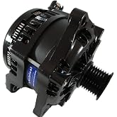 LActrical Black High Output 300 Amp Alternator compatible with Ford F250 F350 F450 F550 Super Duty XL Diesel Pickup Truck 6.7L 406 V8 17 2017 18 2018 19 2019 300A
