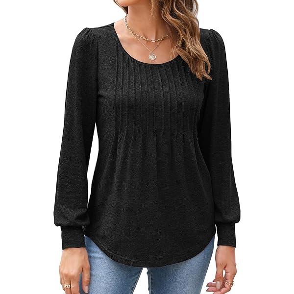 Long Sleeve Dressy Tops Canada Square Neck Tops For Women Women's