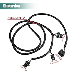 X AUTOHAUX 22869169 Tail Light Lamp Wiring Harness