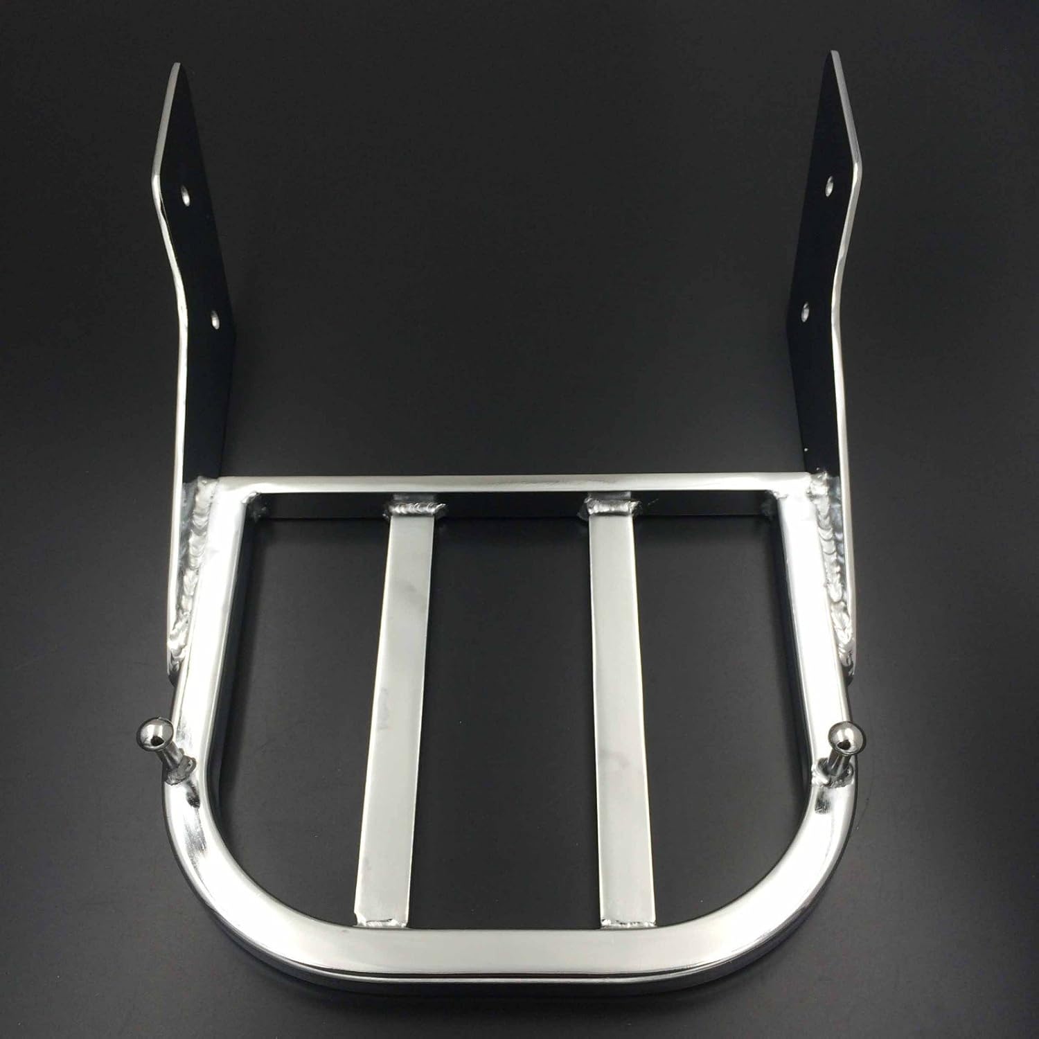 Chrome Sissy Bar Luggage Rack For Honda VTX 1300C//VTX 1800C//VTX 1800F Aluminum