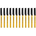STAEDTLER Fine 0.3mm 430 F Stick Ballpoint Pens Writing Pen Smooth - Black Ink (12)